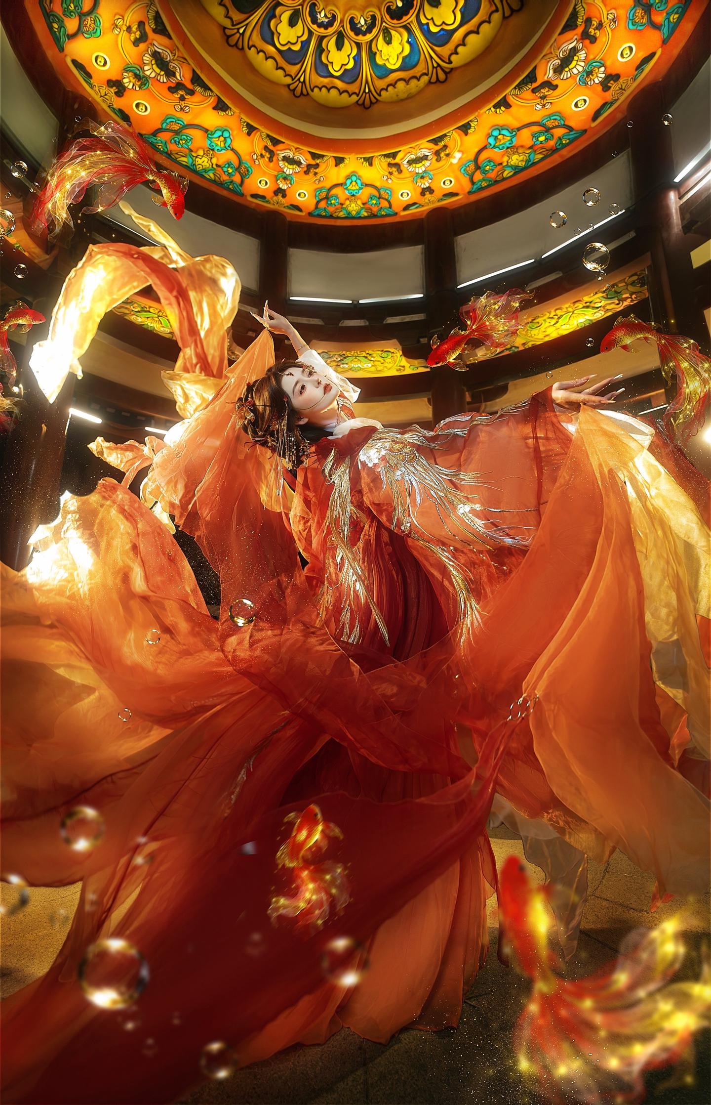 金鲤福瑞，见者纳吉