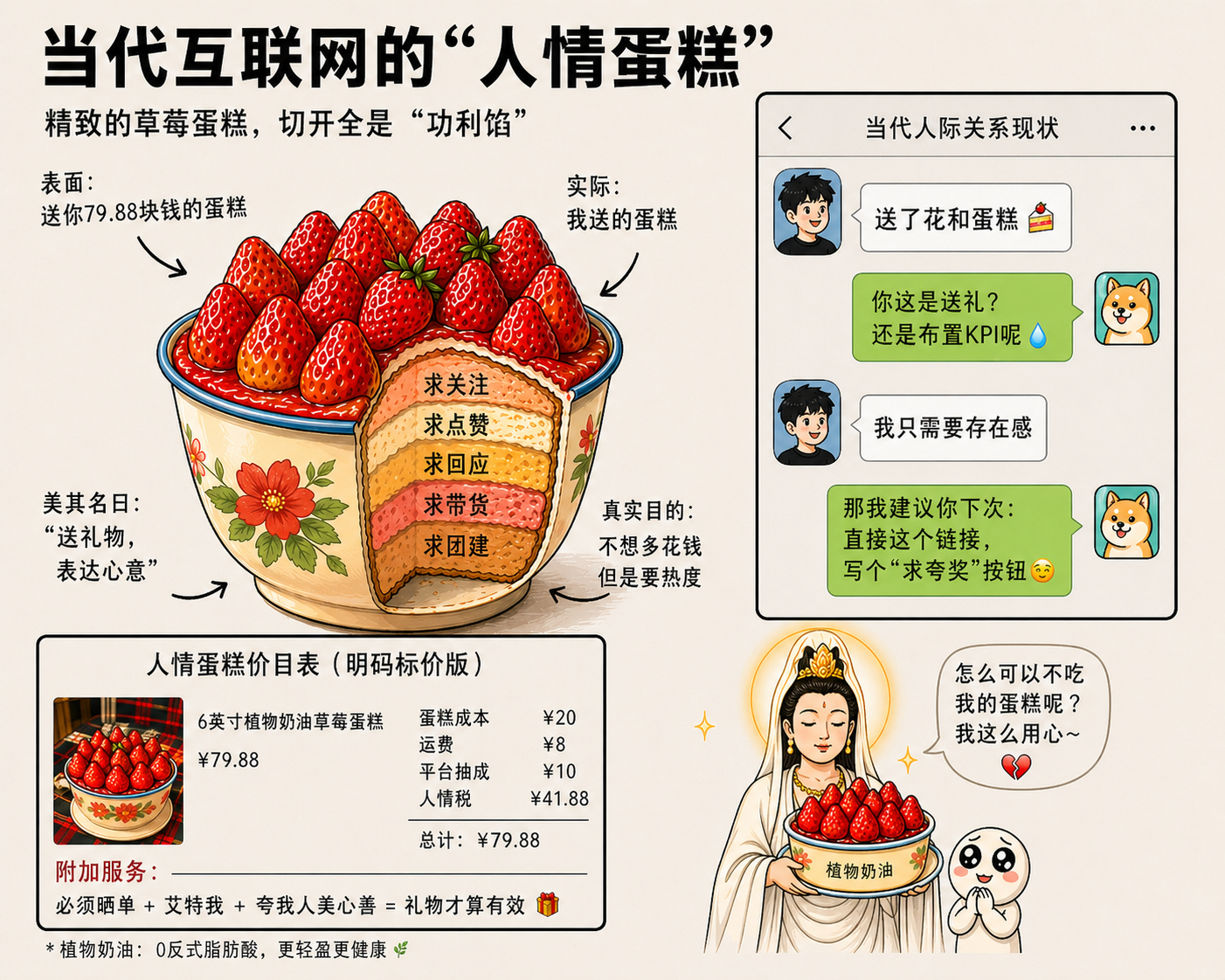 蛋糕的行为艺术 