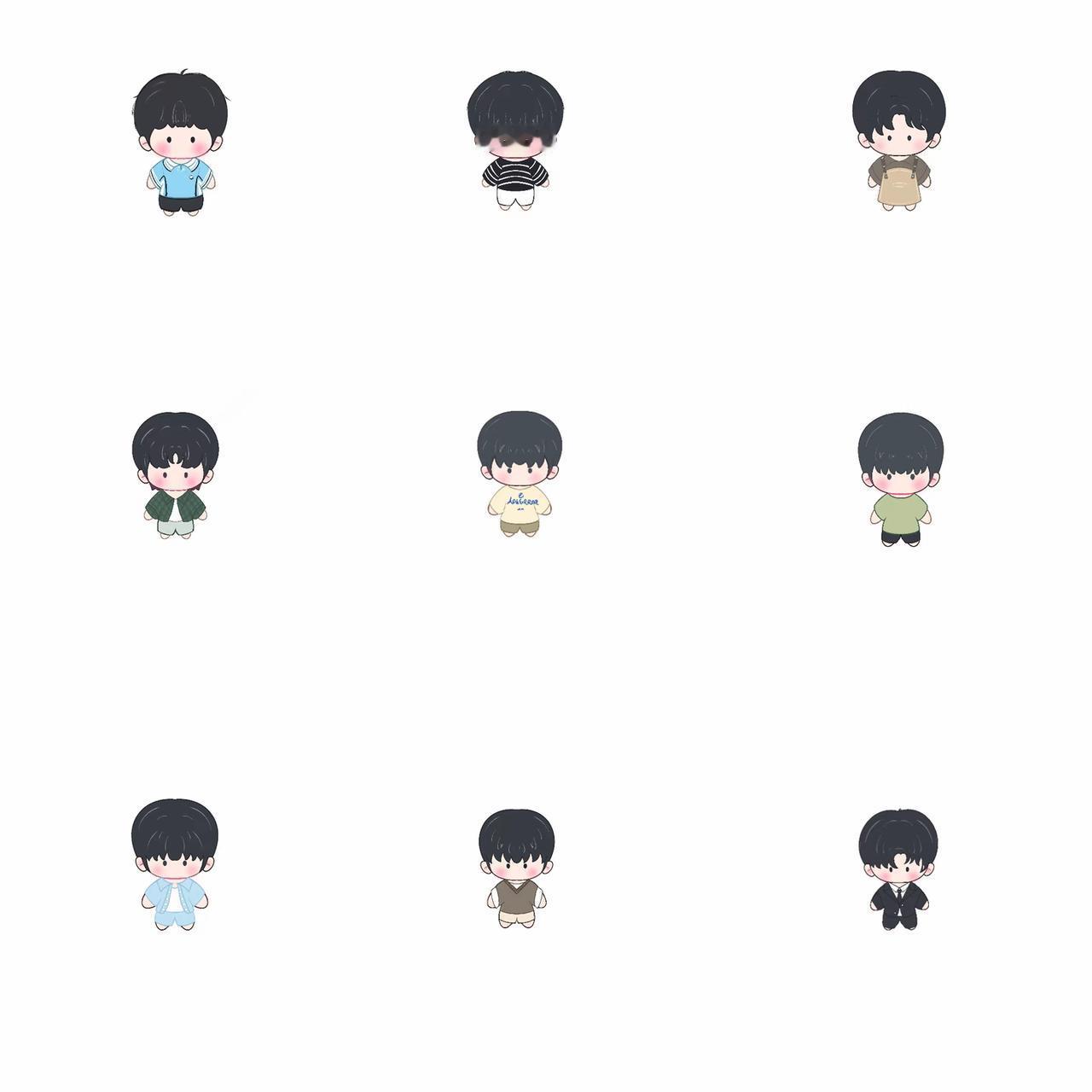 李雾穿搭大合集！
看看都还记得吗～狙击蝴蝶[eoi] 绘画 李雾 周柯宇 豆豆人