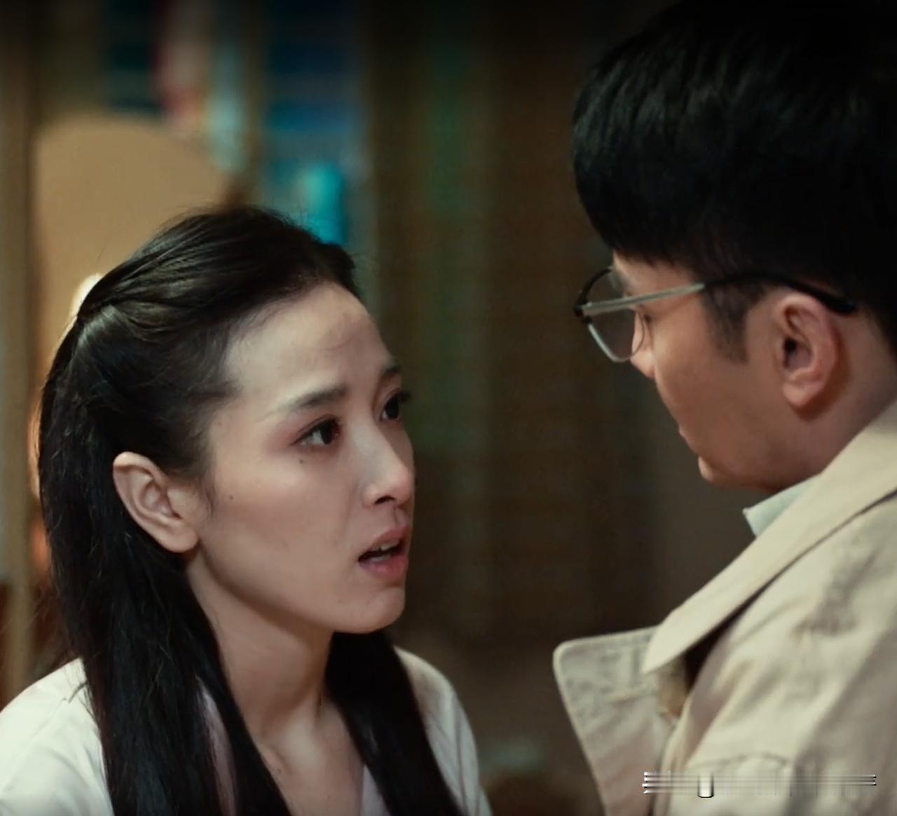 《依依向北风》中，盛雪竹的一句话，13个字，让王潇当场崩溃。
看到王潇出轨新同事