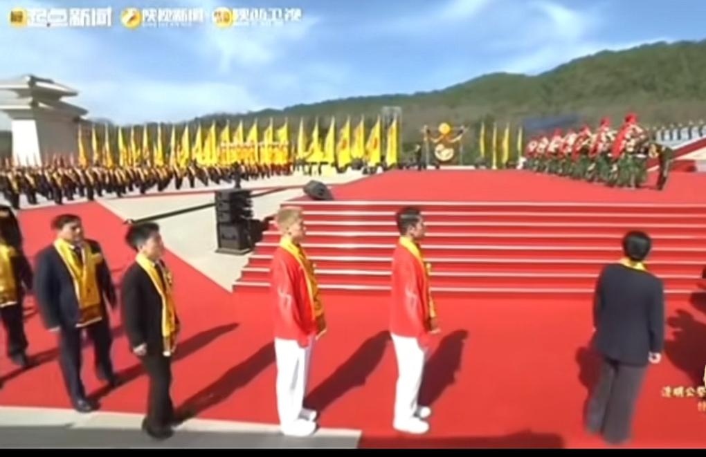 4月5日，在丙午（2026）年清明公祭轩辕黄帝典礼上，看到了与辉同行负责人董宇辉