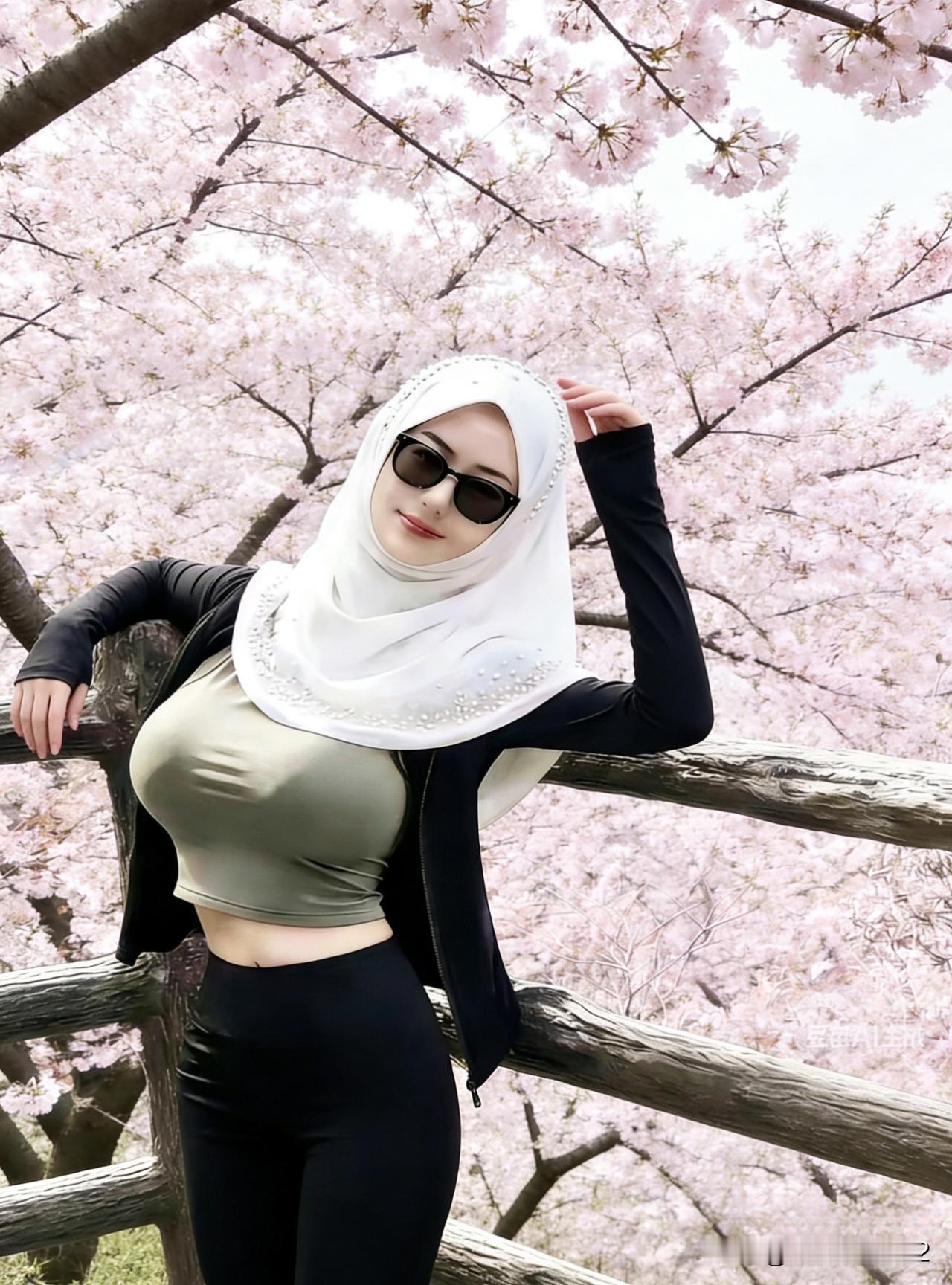 《芳华》
少女靓丽美如仙
年轻漂亮赛玉环
墨镜遮眸添飒爽
樱风拂鬓展娇颜
素裙芳