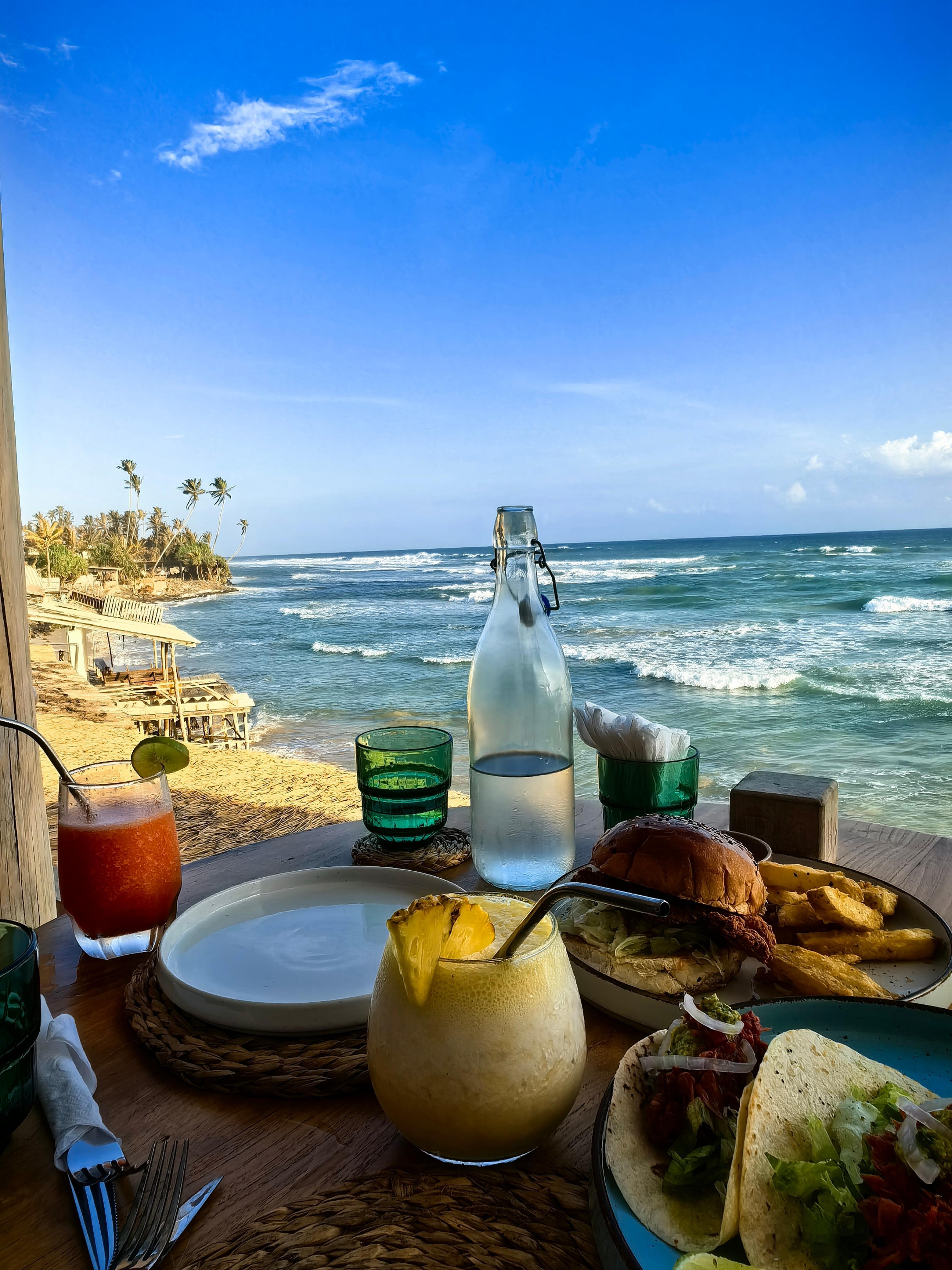 🍹🎣🥥🌴  斯里兰卡海边落日  ​​​