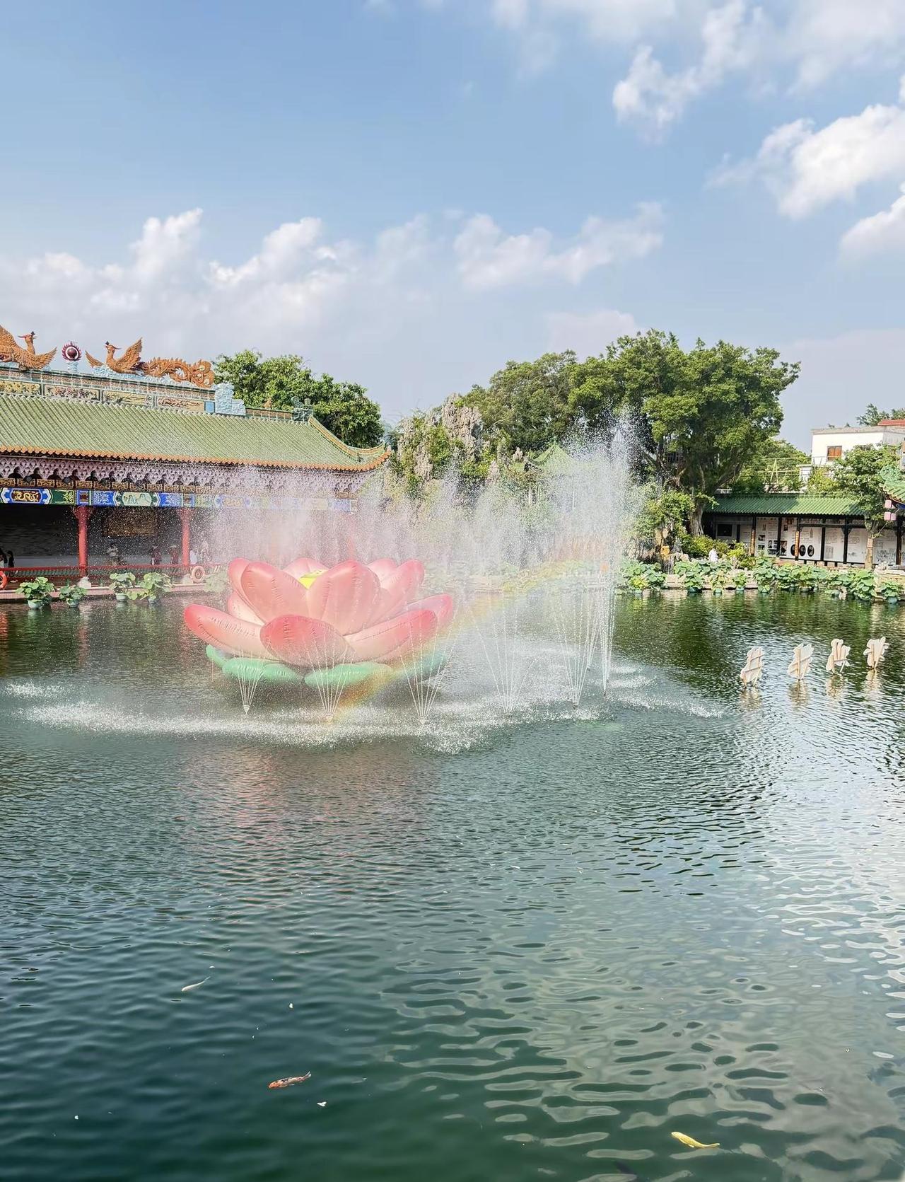 广州人嘴真严!这么美的地方居然不说 宝墨园中式水景