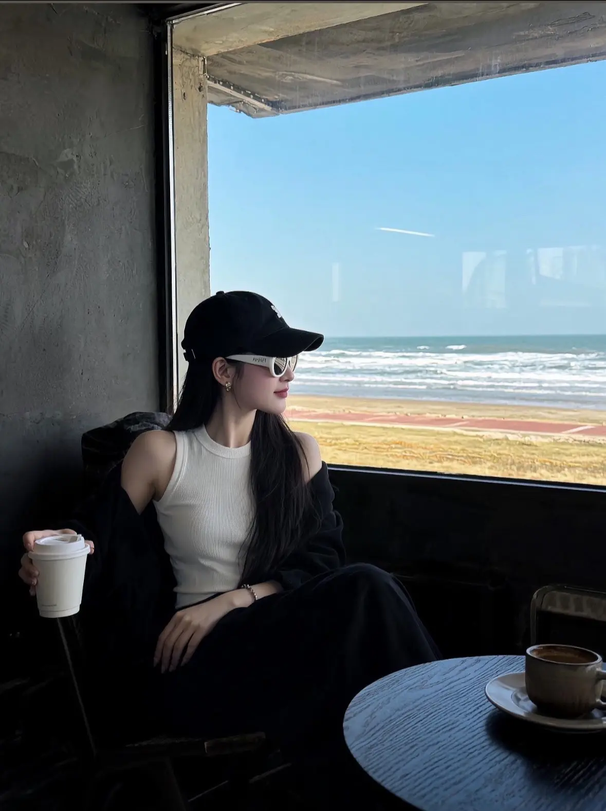 拍照姿势 ins简约 住进风景里 vlog日常 慵懒风