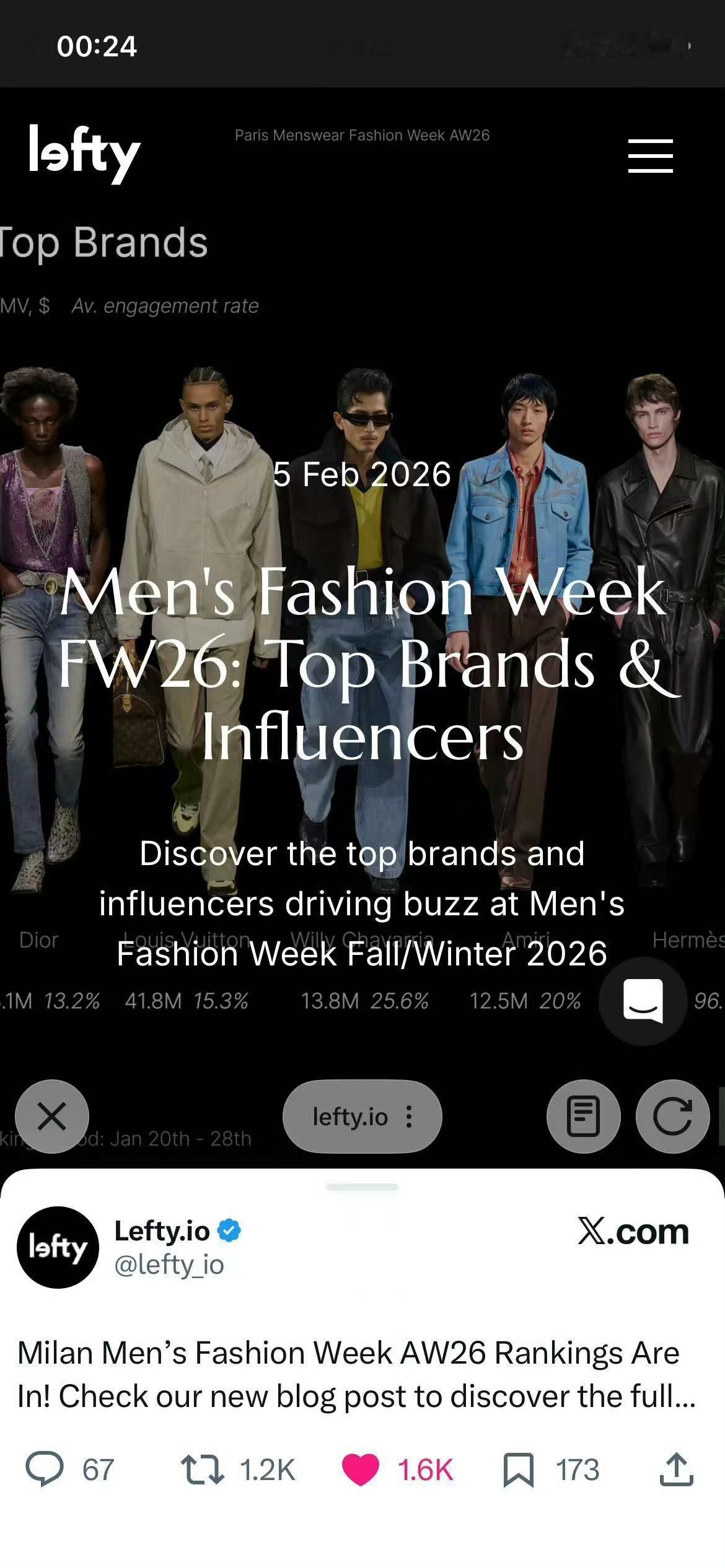 王嘉尔真的杀疯全球！最新Lefty数据曝光，他靠大秀与新歌联动，直接冲进Inst