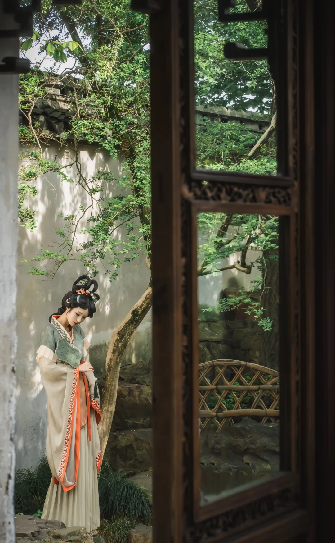 复原晋|树影摇曳风低语