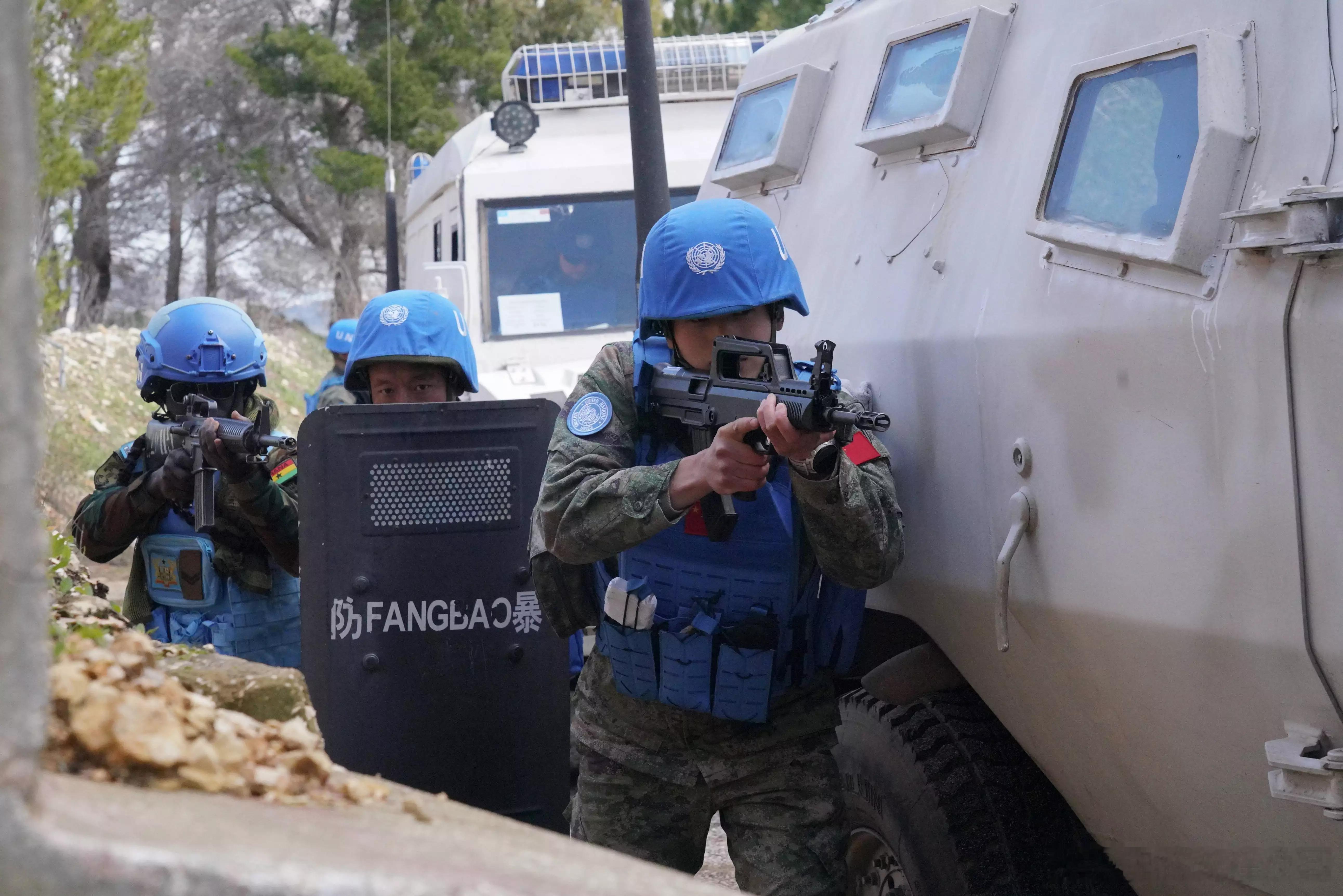 当地时间21日，为有效应对动荡变化的黎以局势，切实提升突发情况处置能力，中国第2