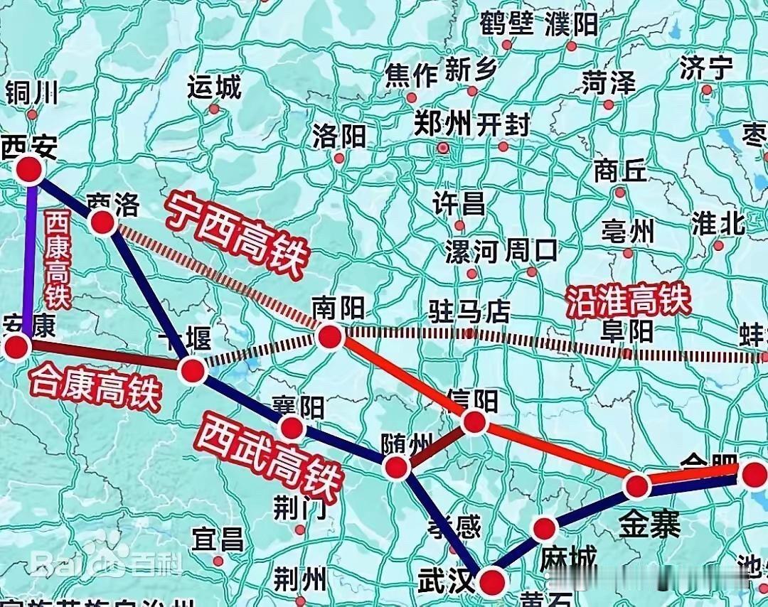 西合高铁不是陕西的，是整个西北的
西合高铁缩短的不单单陕西到华东和华南的距离，而