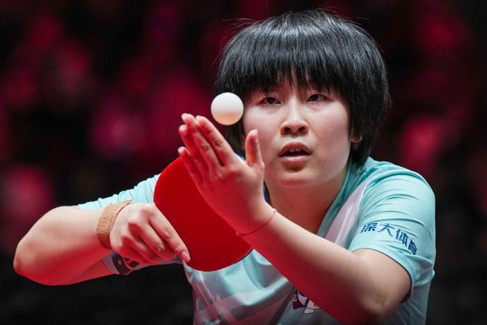 北京时间4月2日上午，刚刚结束了一场国际乒联澳门单打世界杯女单1/8决赛，女单世