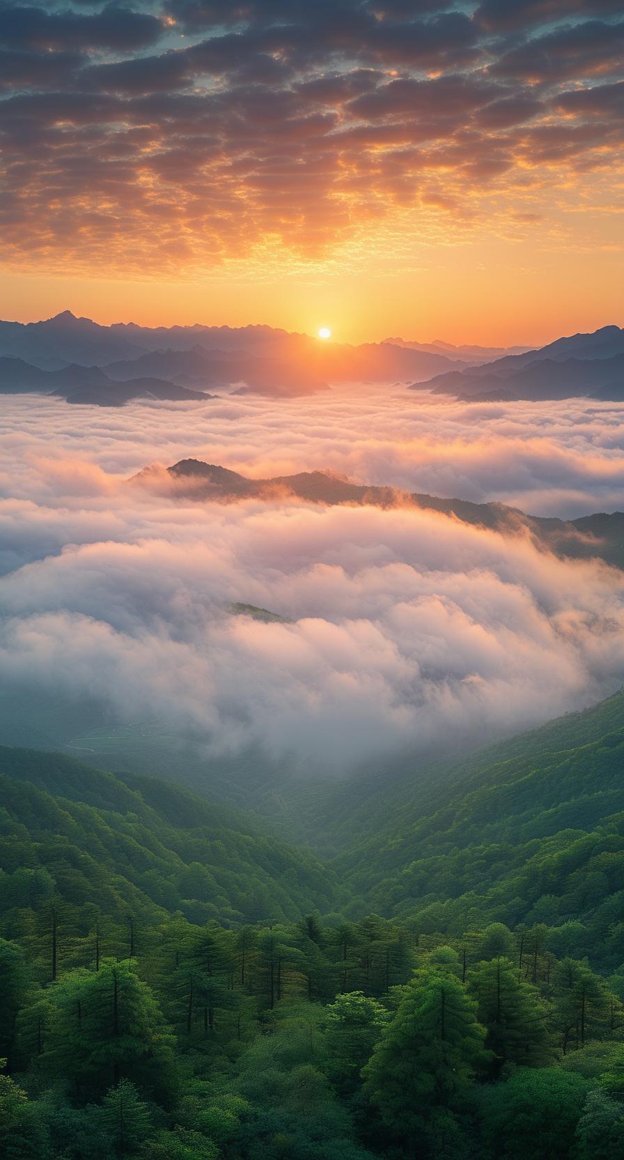 分享一张日出的照片