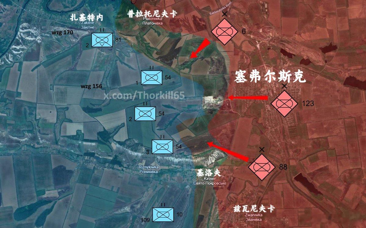 蟋蟀确实不傻，和我猜的一样，只是丢54机械旅继续迟滞俄军第3集团军图源：Thor