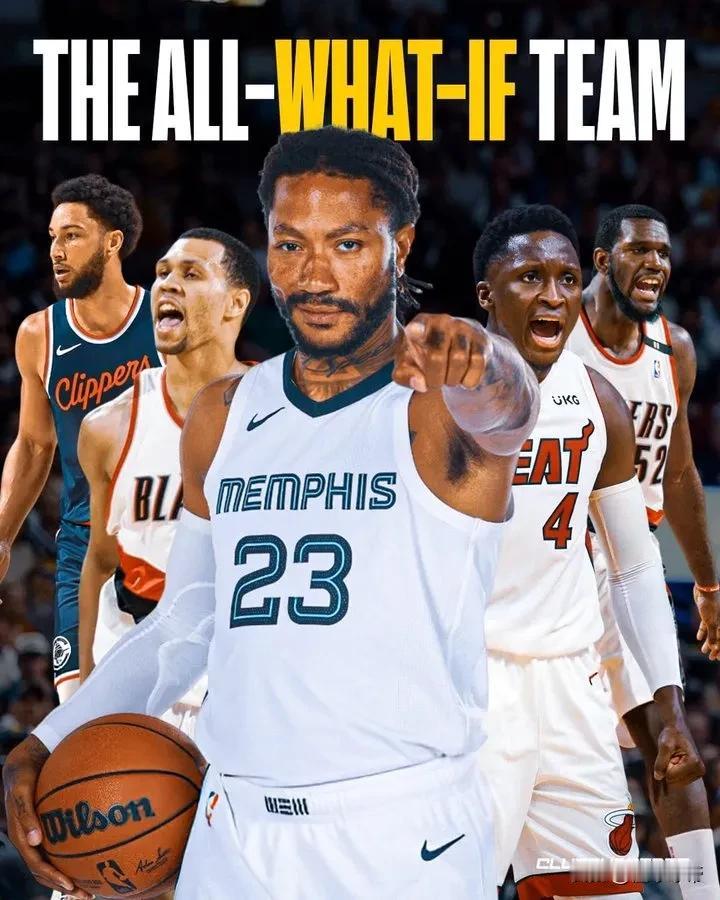 NBA最可惜的球星阵容，被伤病毁掉的五大巨星!

最年轻的MVP罗斯:力压詹姆斯