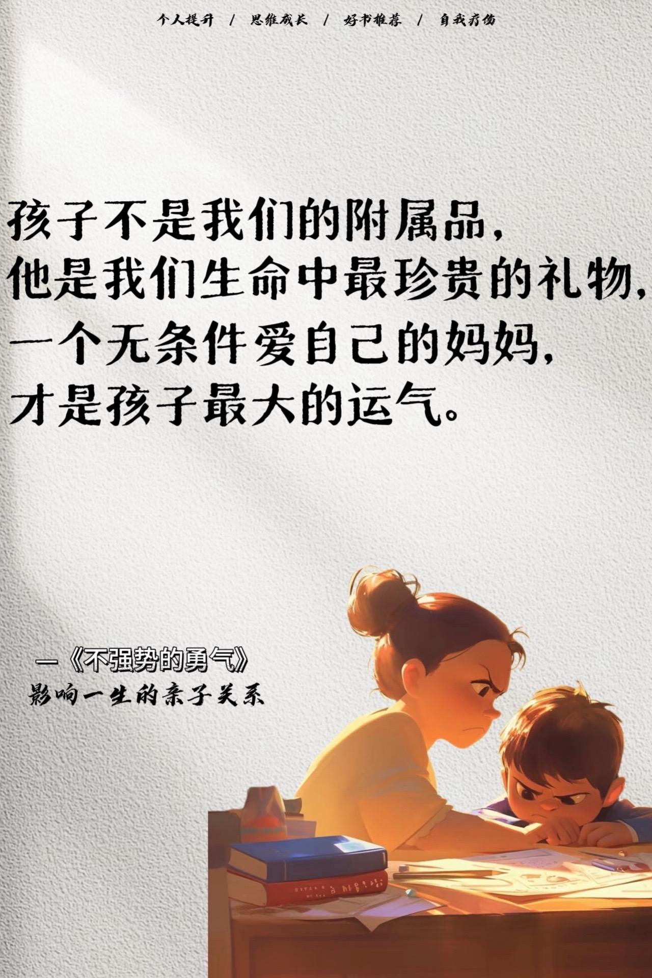 家有强势妈妈的都看过来！《不强势的勇气》这本书简直是“及时雨”，太适合...