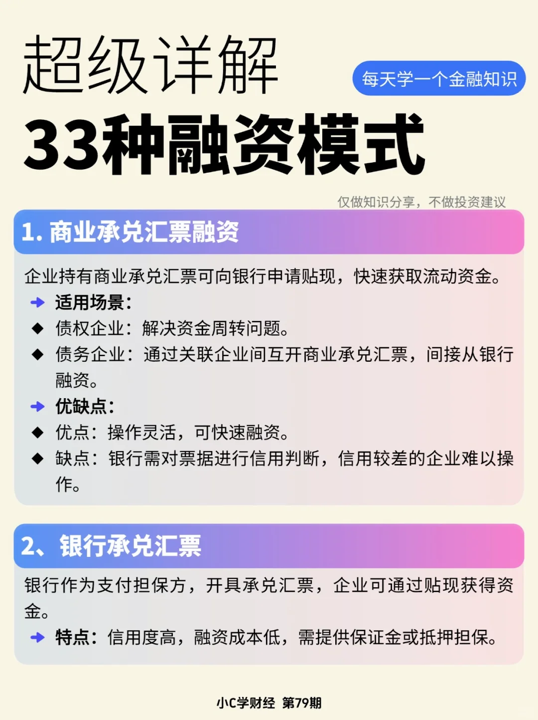 详解33种融资模式❗️学习企业融资。