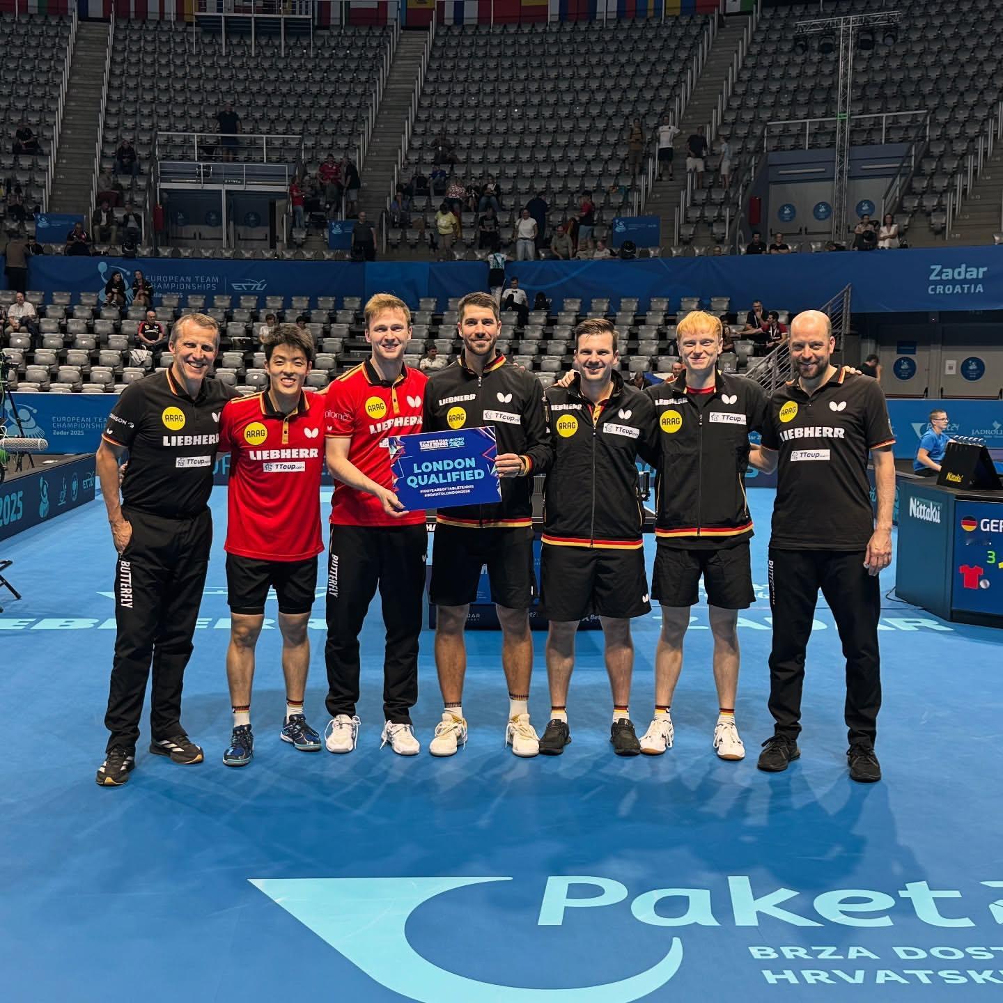 🇩🇪德国男团LONDON QUALIFIED ✅ ​​​