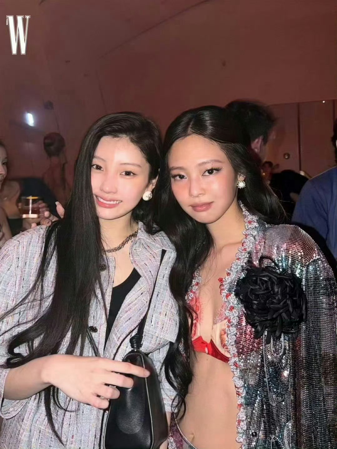 李沅禧 jennie两位人间香奈儿同框了 minji人呢？ 