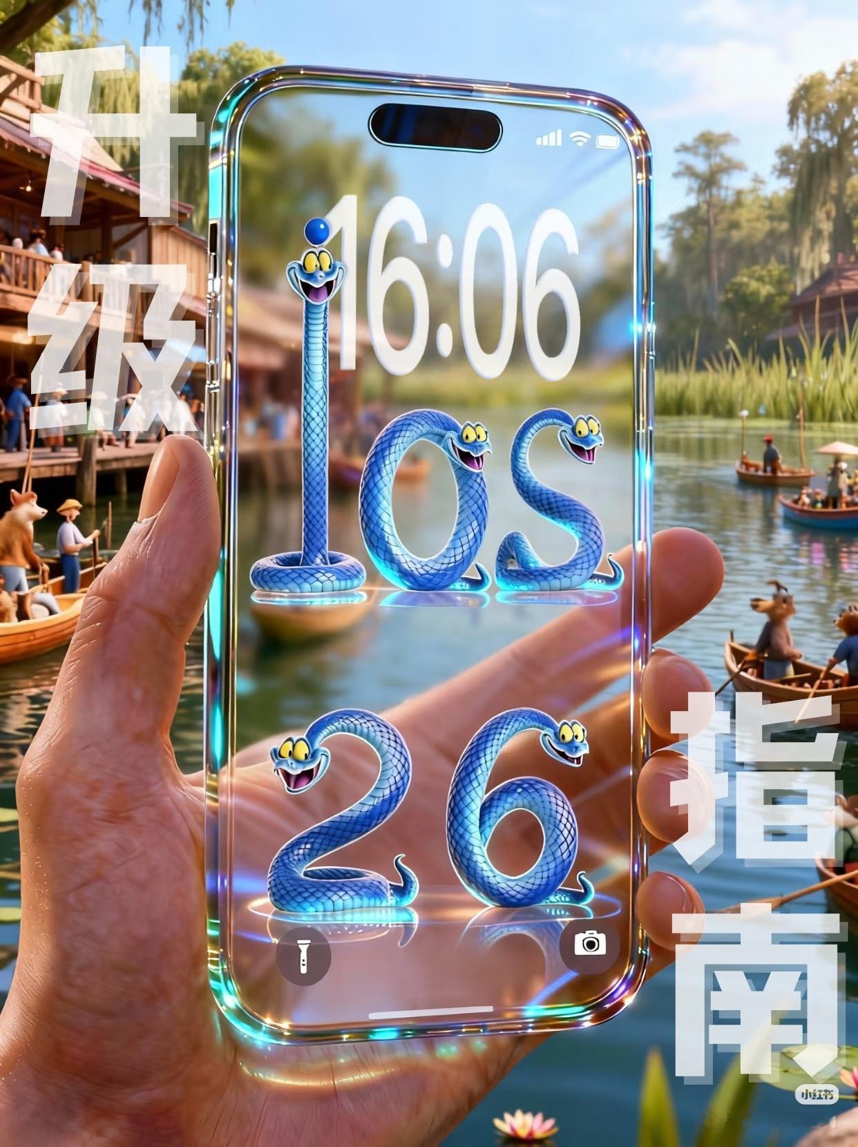 iOS26.2正式版来了重点优化了液态玻璃设计的自定义能力、隔空投送安全机制及系