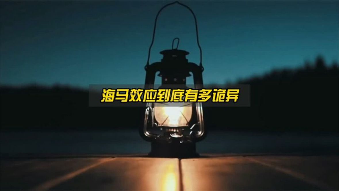 海马效应到底有多诡异？超出你的想象！