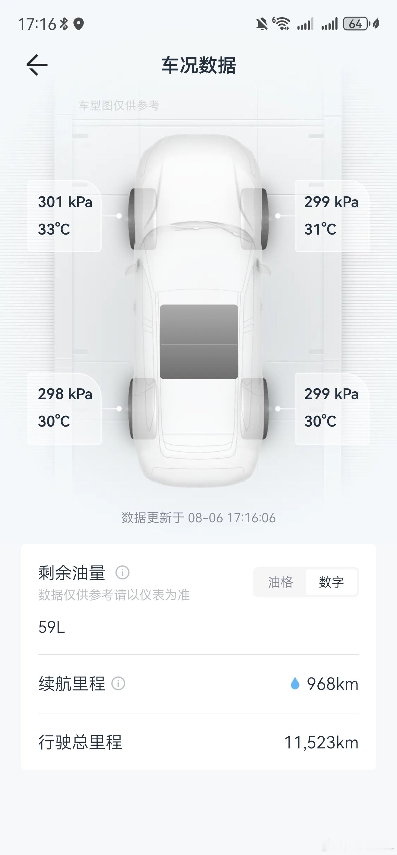 刚去途虎养车，给柴油新能源打了点气。我顺便问店员，你们这有百路驰KO3轮胎吗？多