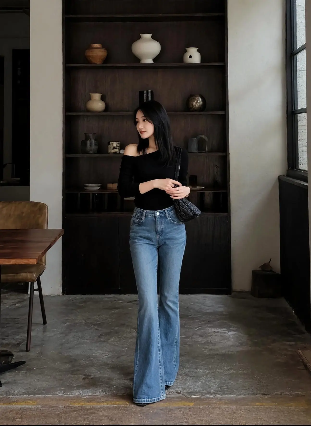 穿搭牛仔裤视频同款