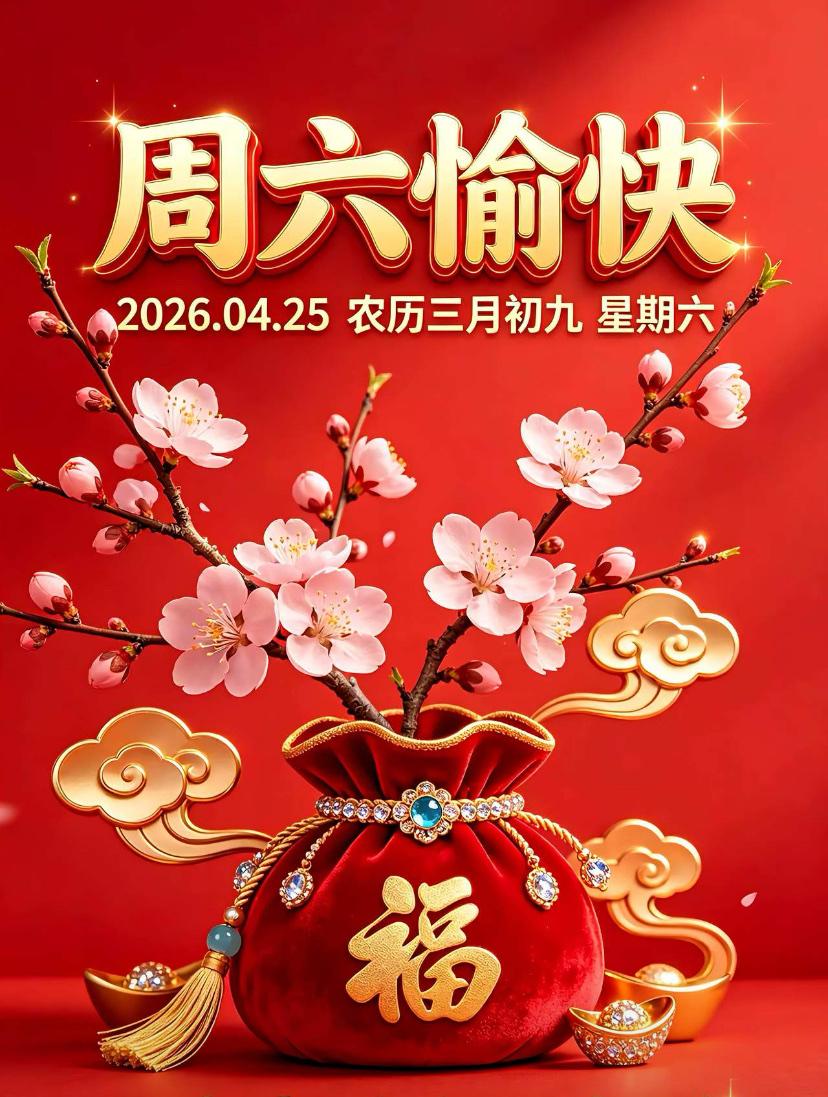 🌺☘️2026./4.25.周末春晨祝福🌺


☘️🌷转眼间，四月已近尾声