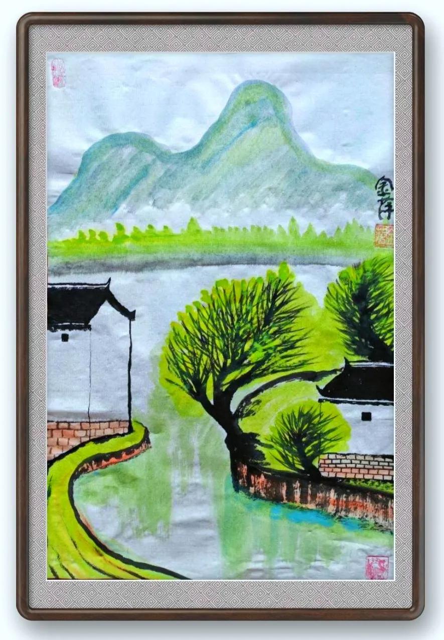 #夏日生活打卡季#
东篱把盏意如何，
红尘洒下一路歌，
酒酣斜阳人未醉，
寒霜已