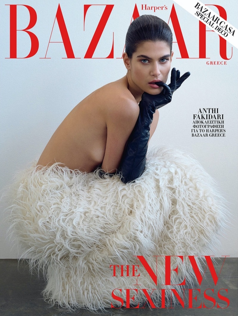 模特Anthi Fakidari登上希腊版《Harper’s Bazaar》20