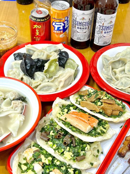 真的好爱青岛这家有儿时味道的手工水饺店啊