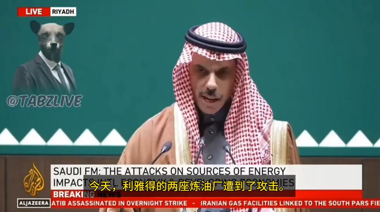 沙特阿拉伯外交大臣费萨尔·本·法尔汉·阿勒沙特亲王抨击伊朗：
 
王国不会屈服于