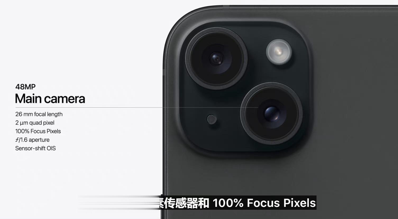 iPhone 14标准版用户要哭了[笑cry]今年摄像头也下放4800万了，支持