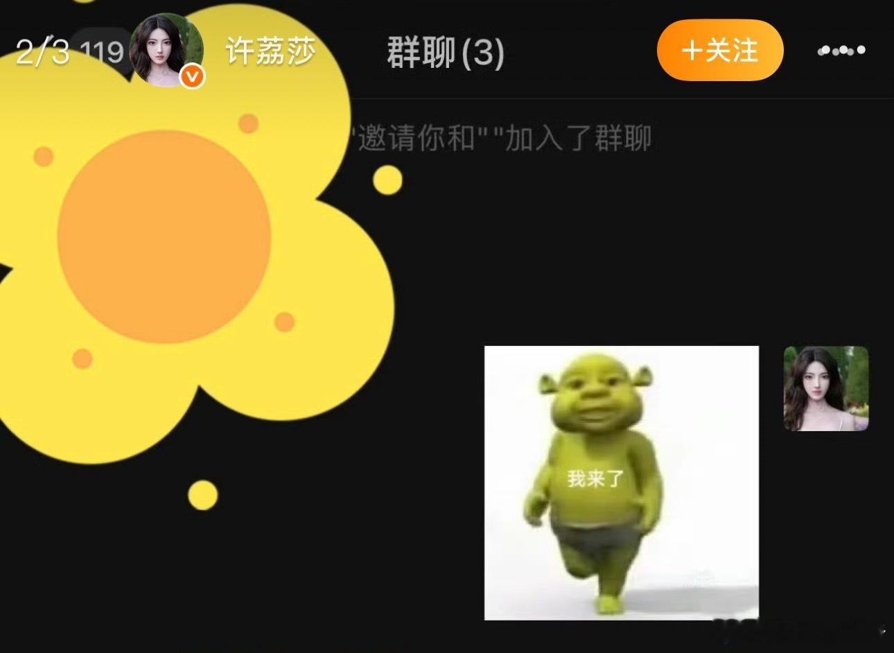 别乱扣帽子！！！我真的栓Q！！！这不是他！！！ok？？？ 许荔莎聊天记录 ​​​