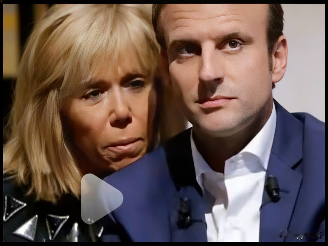 马克龙气到咬牙！
带布丽吉特访华，竟有人只盯着她的年纪？

法国总统马克龙这次带