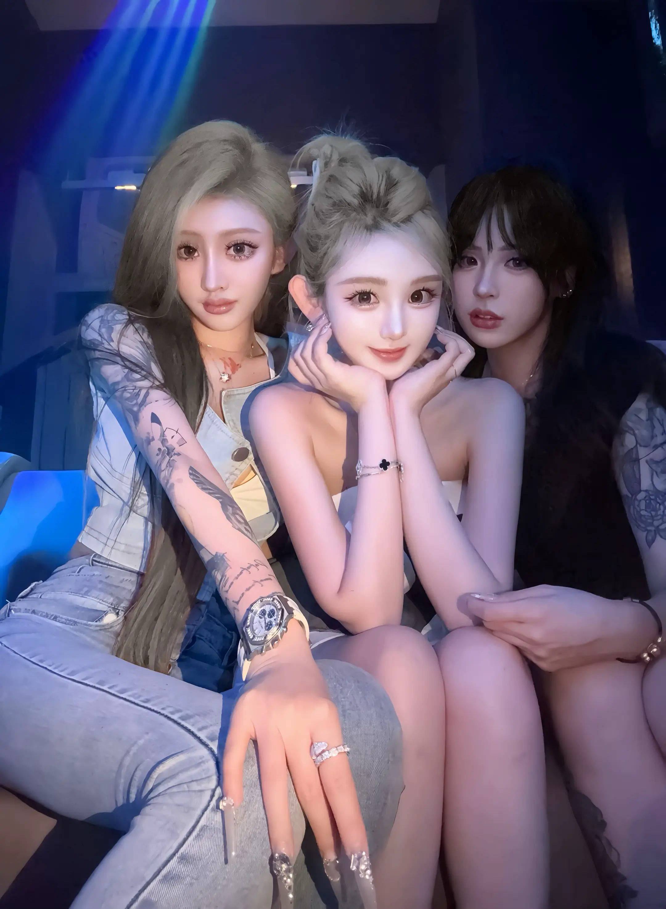 讨厌我们三的有福了 我们又凑一起去了