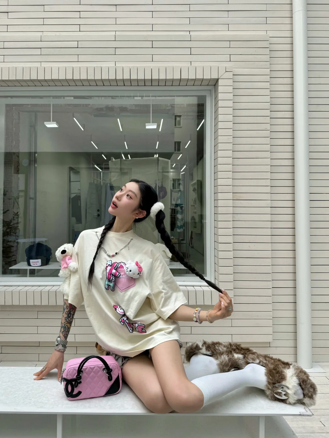 今天穿hello Kitty