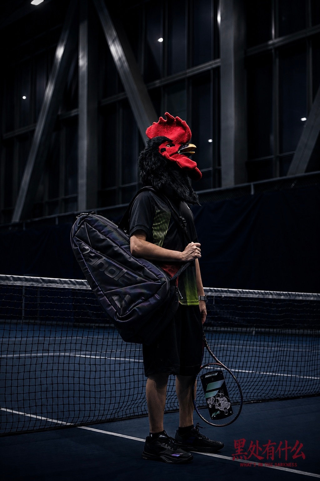 专门换了个乌鸡头，来实拍一下最近很火的Babolat都市幻影系列🎾灯灯一关，是