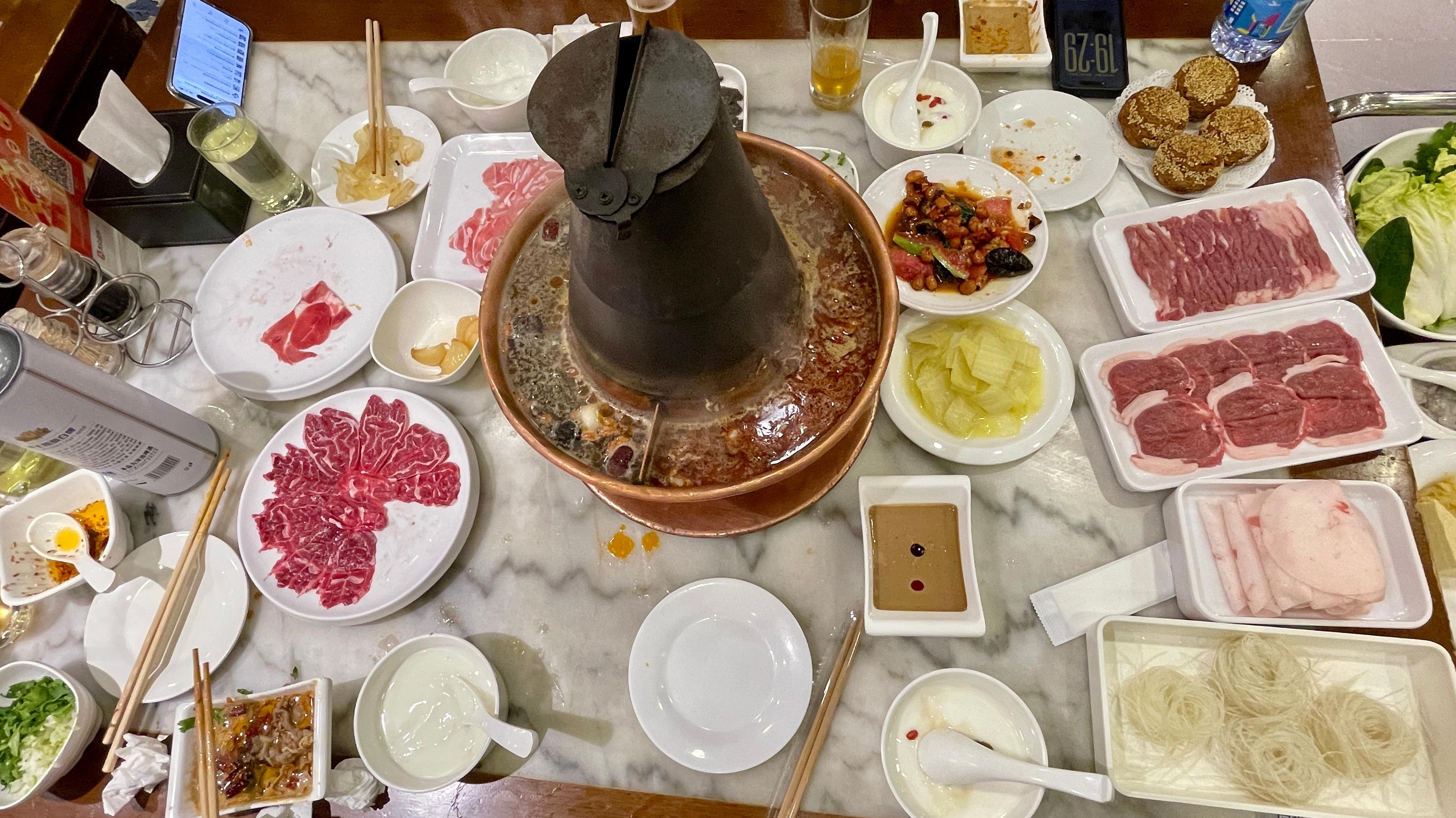 以一顿聚宝源结束2026北京车展 ，启程，回杭。 北京·聚宝源(望京店)