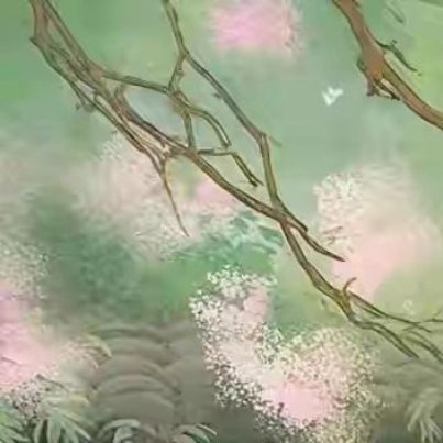 冰簟银床梦不成，碧天如水夜云轻。 雁声远过潇湘去，十二楼中月自明。 —— 唐代·