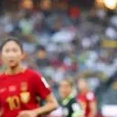 2026女足亚洲杯半决赛中国女足与澳大利亚女足半场比赛已经结束，上半场中国女足大