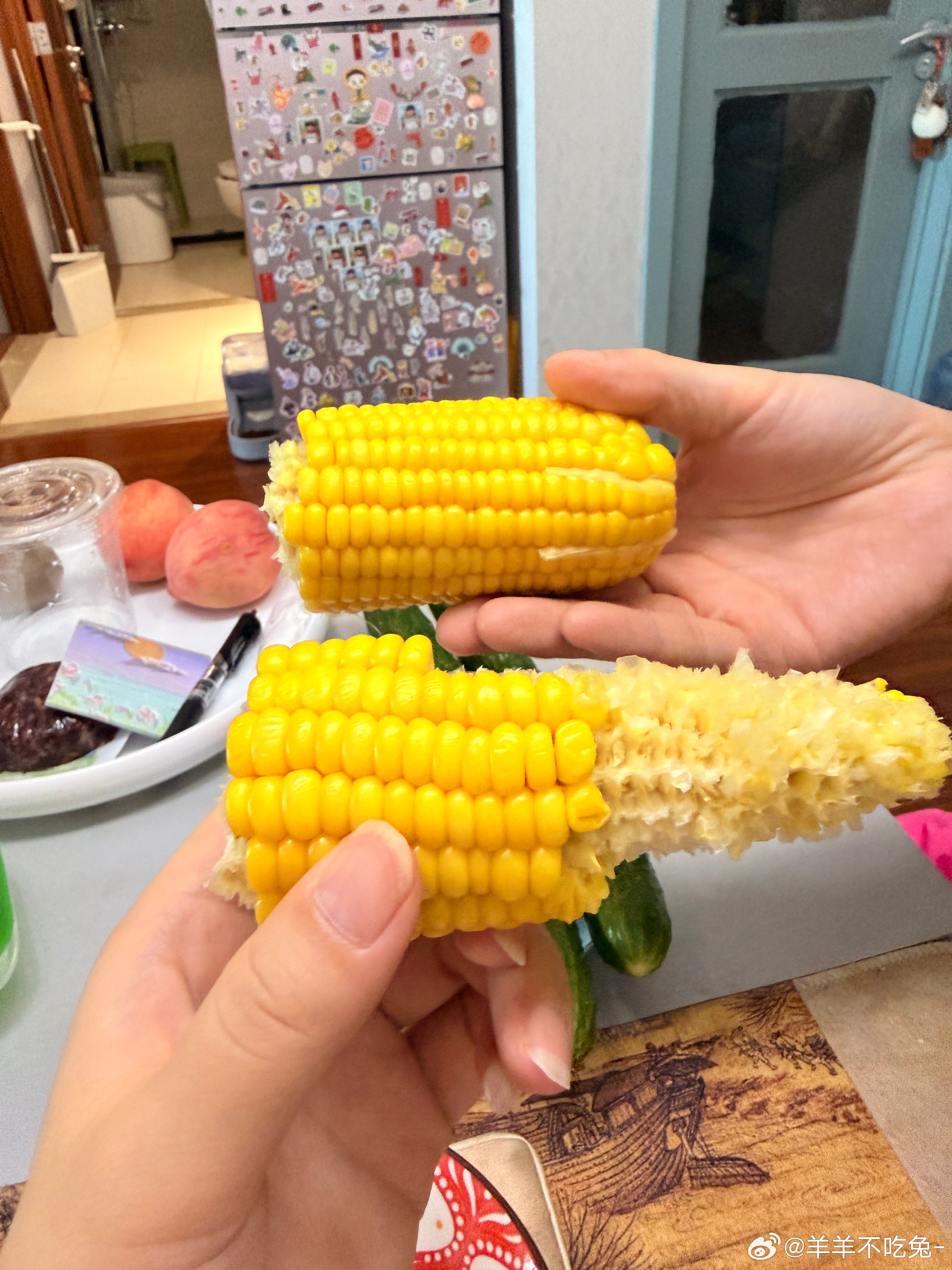 我和我的美食搭子 抗糖的每一天从半个玉米开始玉米是名副其实的黄金主食