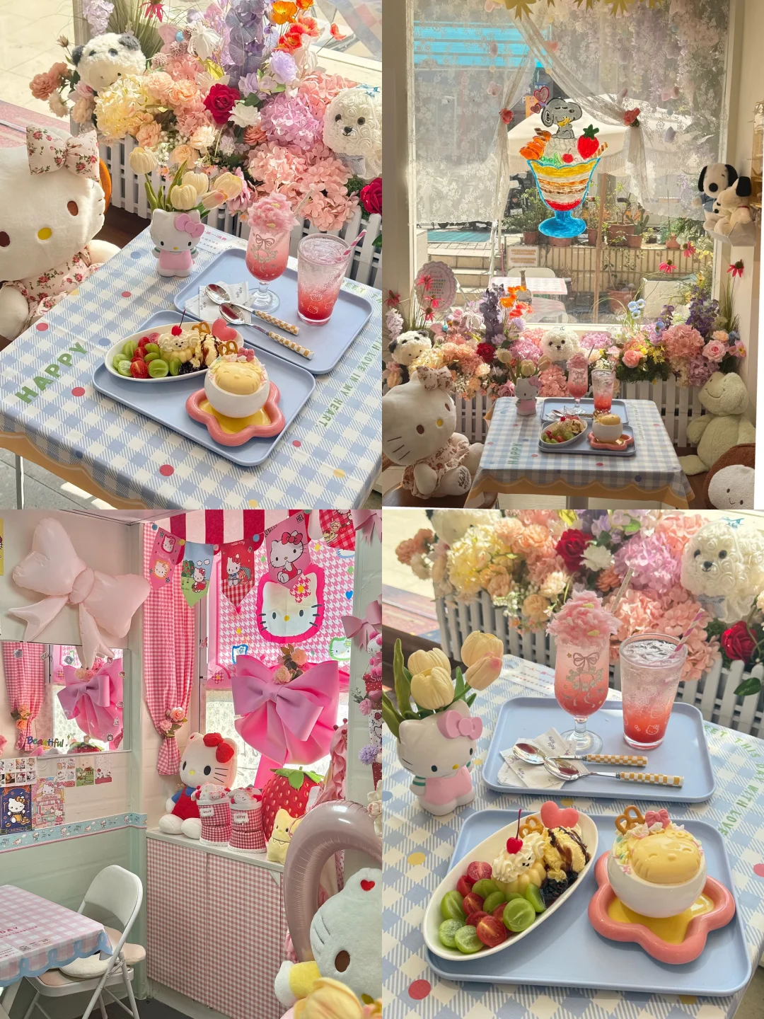 广州新出的…hello Kitty下午茶也太可爱了🎀