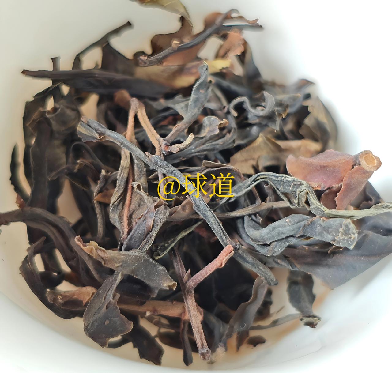 都说喝茶要避开大雪山，
但如此鲜活的大雪山，
干茶条索五彩斑斓，
叶底生机勃勃充