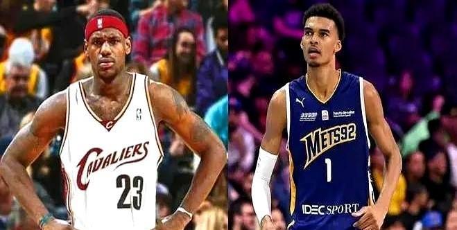 文班亚马9分，被防得像被锁了门。
詹姆斯38岁，又砍40分，连续1395场得分上