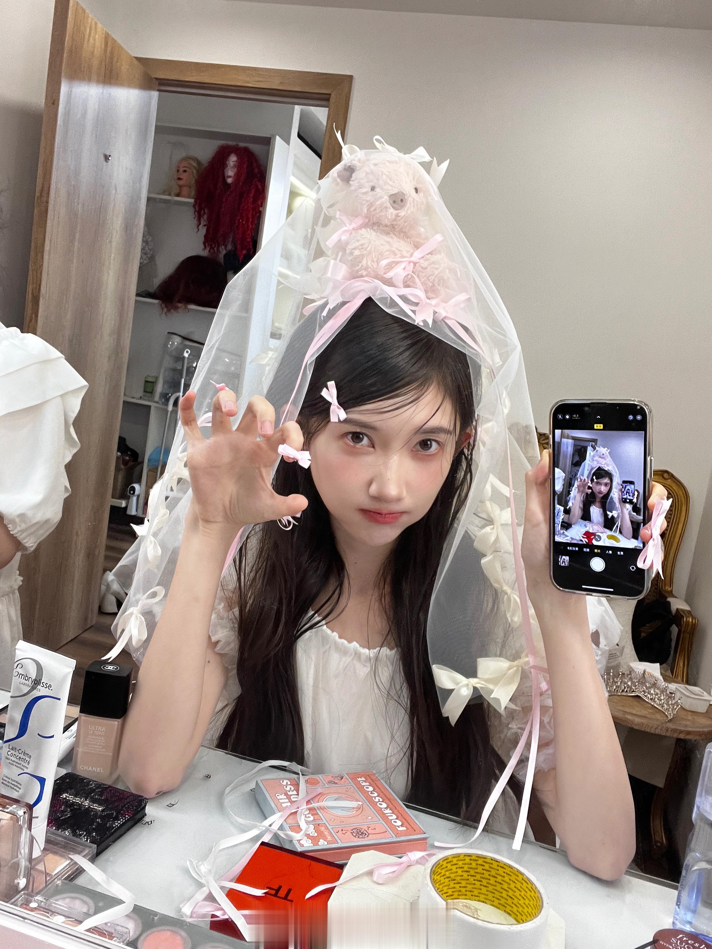 🎀泥嚎 点一份蝴蝶结猪包包！🎀🎀🎀🐽 ​​​