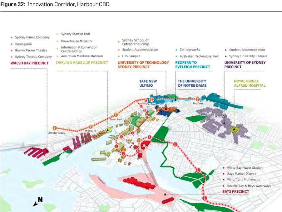 2025年再看悉尼三城规划（三）
我们先来看看Harbour CBD的几个重点项