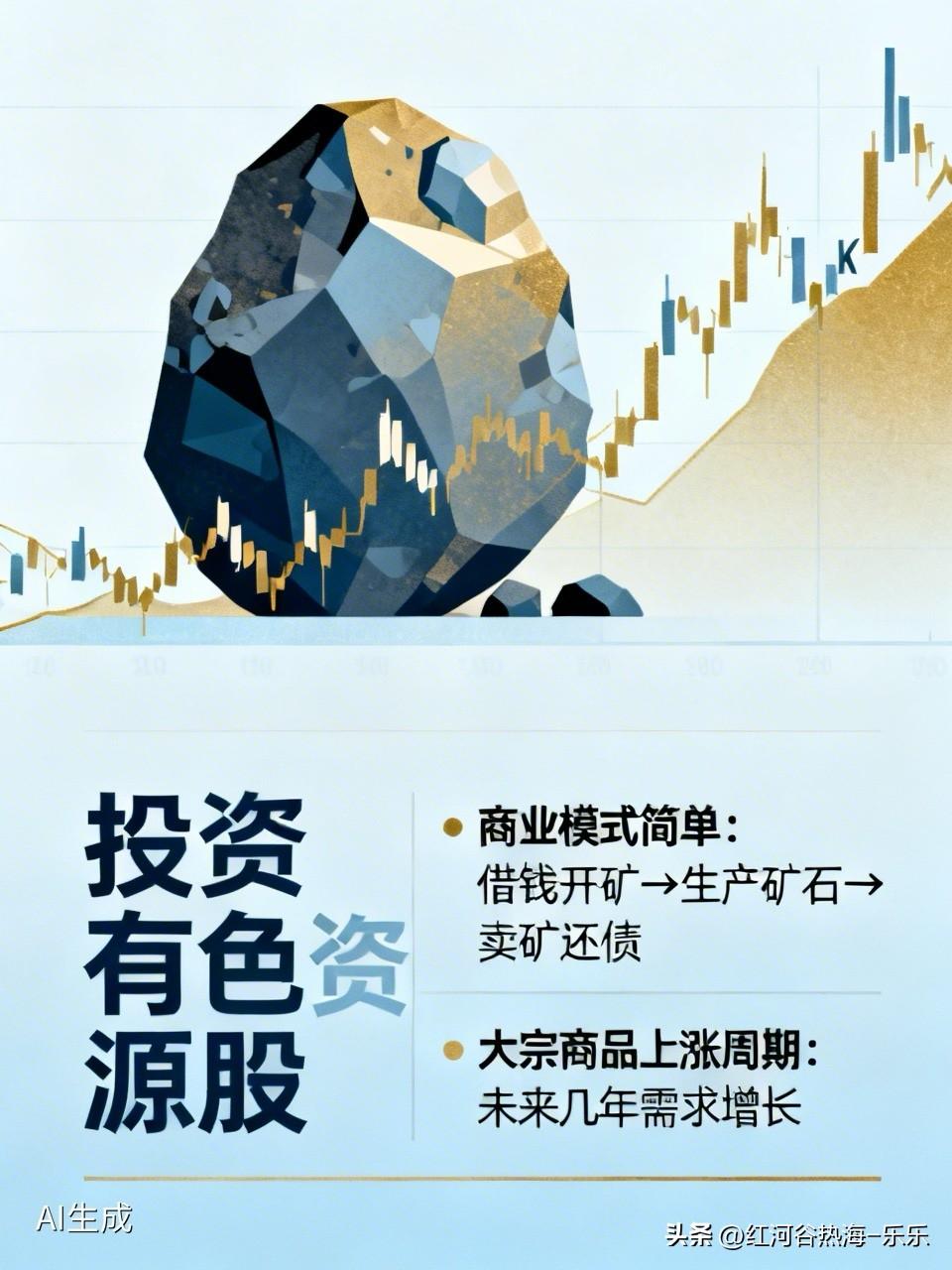 为什么要投资有色资源股
股票市场上，一赚两平七亏是铁律，如果长期投资，持有什么股