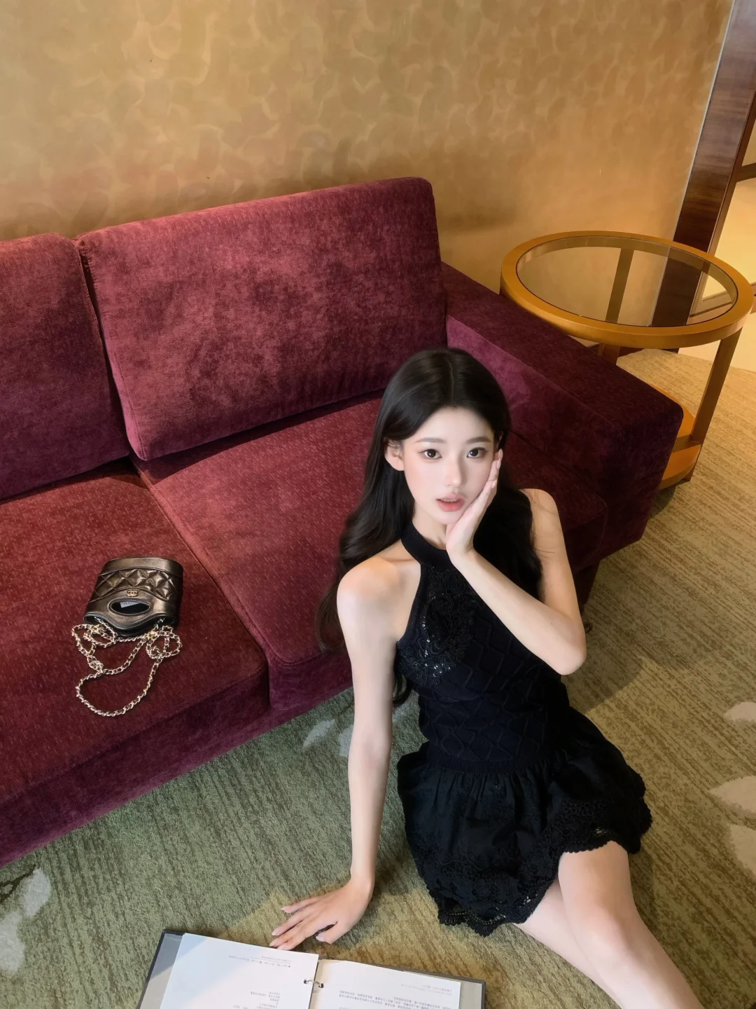 就这样萌萌的看着你