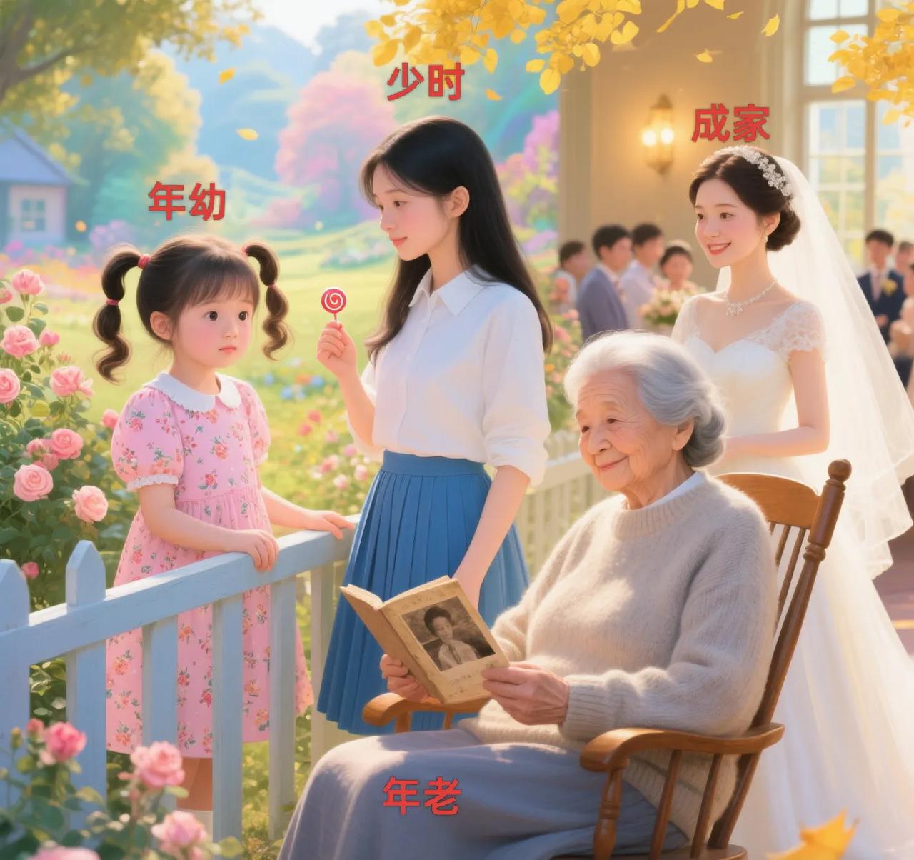 何为盼？女子用一生来诠释…

女子这一生，全部都是在盼！
年幼时，盼父母多一些关