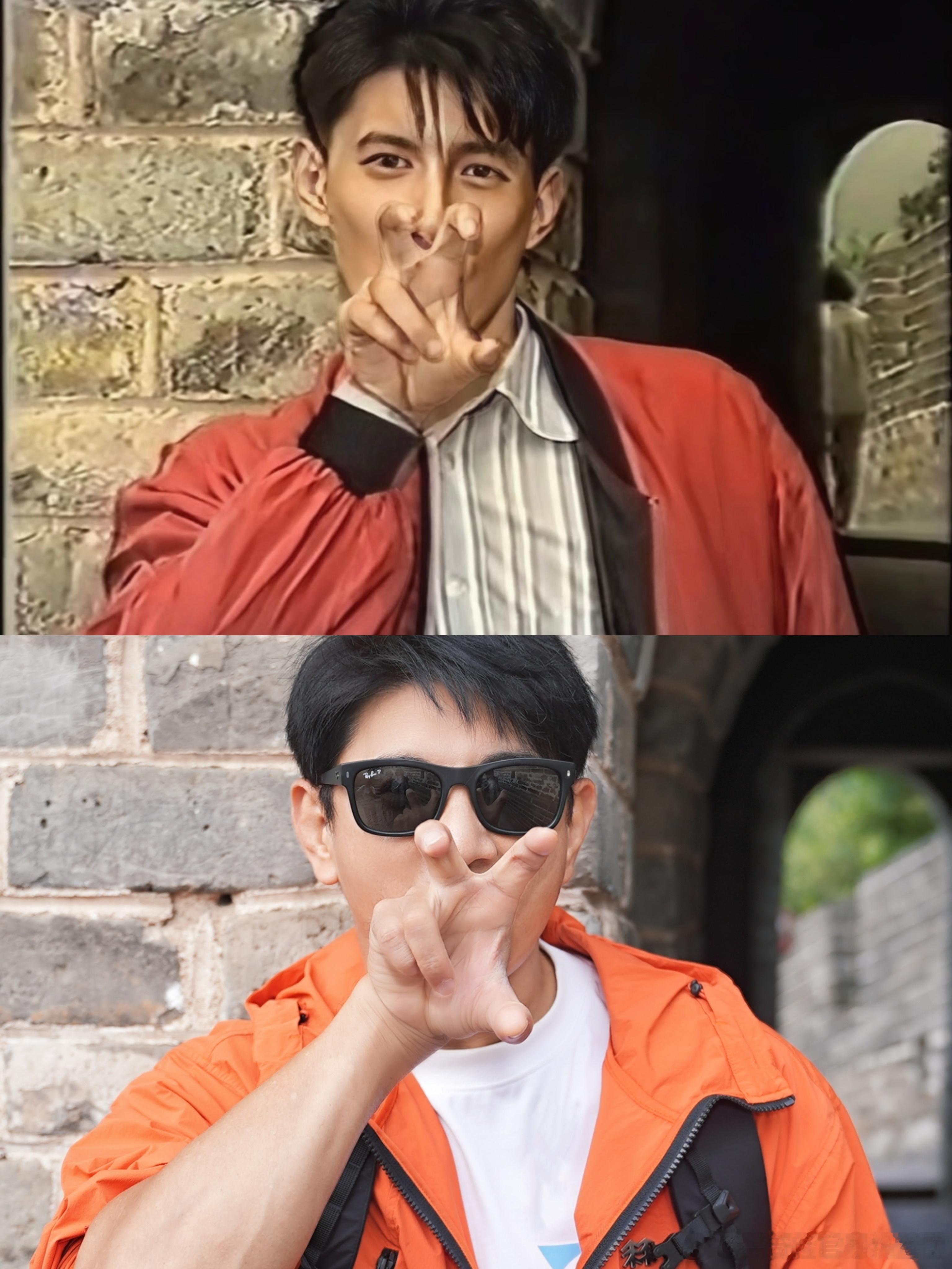 吴奇隆[超话]吴奇隆时隔33年打卡三连 三十多年弹指一瞬，故地重游，初心依旧。天