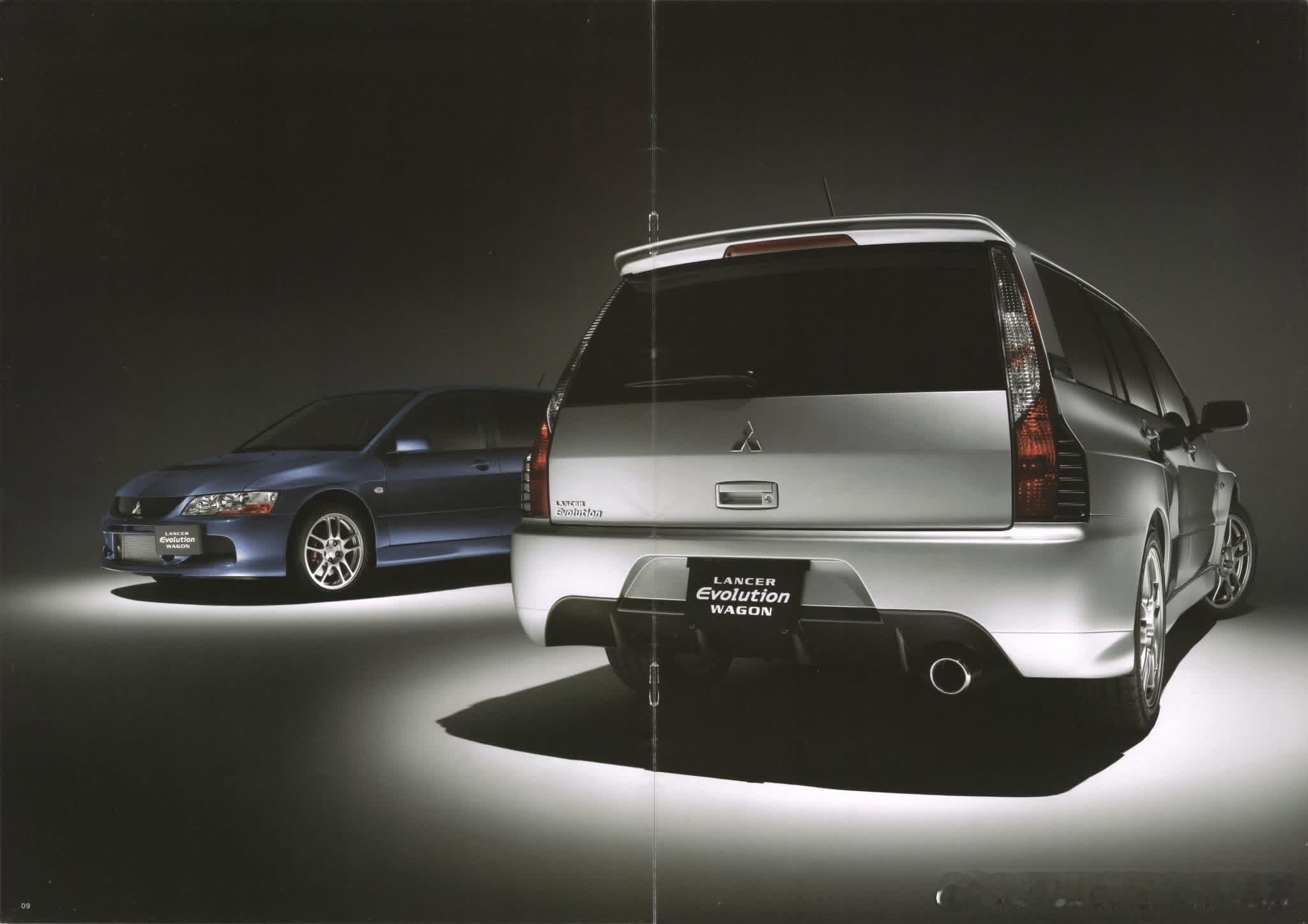 三菱Lancer Evolution IX Wagon（EVO9瓦罐，底盘代号C